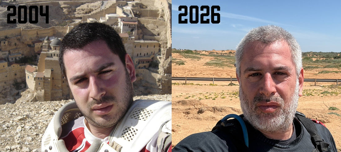 Young rider vs old rider: David in 2004 and today in 2026, side by side