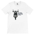 Wife Thinks I Ride Too Much, I Think I Listen Too Much. KTM — off-bike adventure-rider tee by ADVTEES