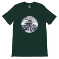 Life Begins where Roads End. Royal Enfield Himalayan — off-bike adventure-rider tee by ADVTEES