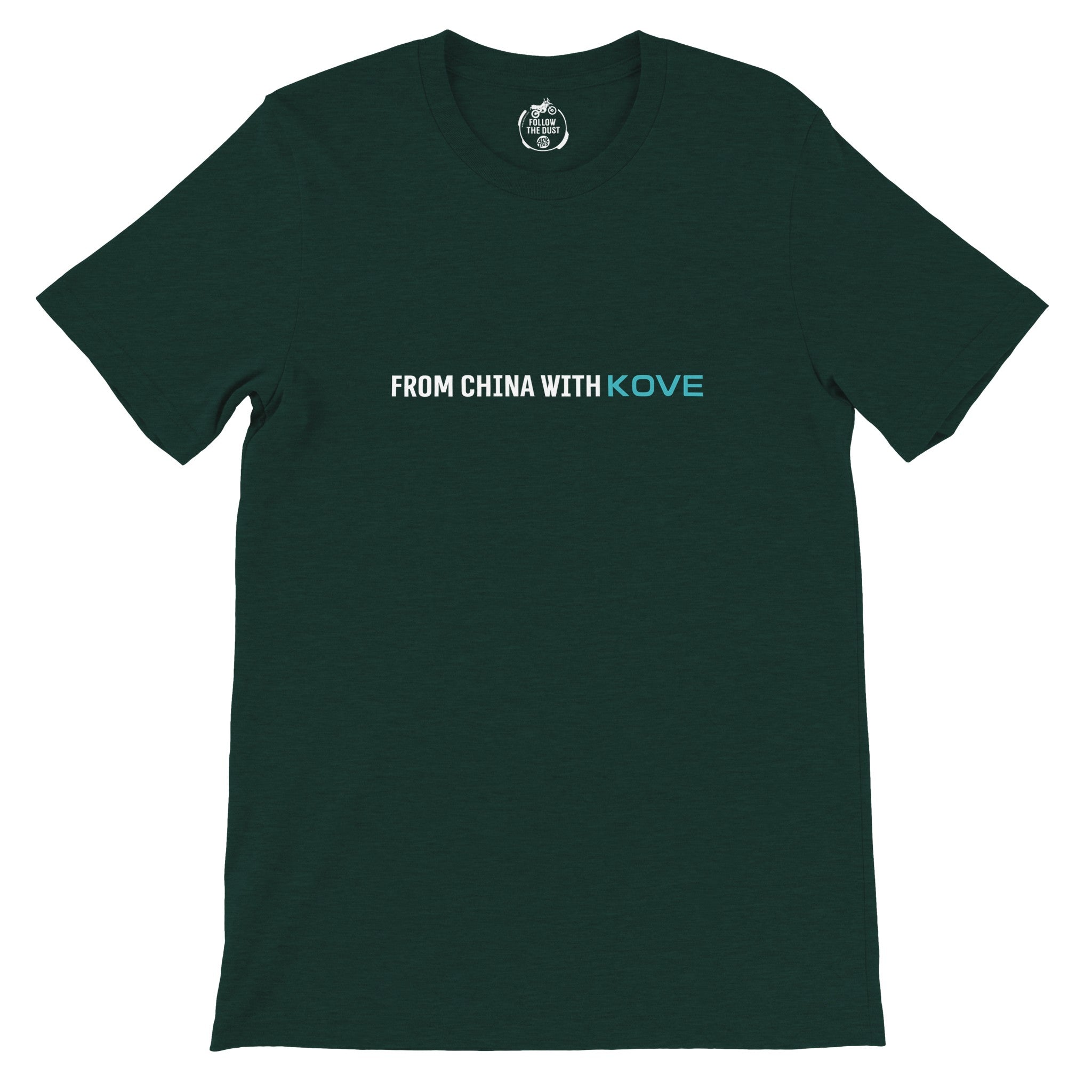 From China With KOVE — off-bike adventure-rider tee by ADVTEES